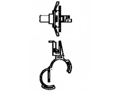 Toyota 82711-89156 Clamp,Wiring