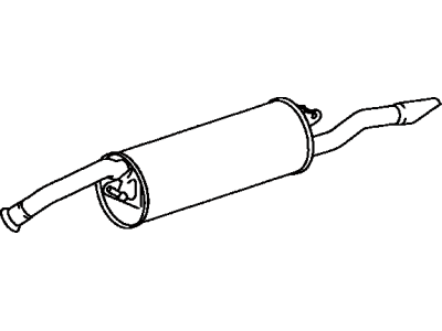 Toyota Echo Exhaust Pipe - 17430-21100