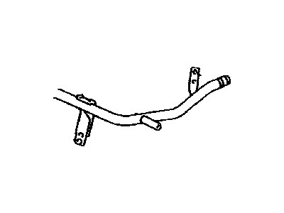 Toyota 16268-21021 Pipe, Water By-Pass