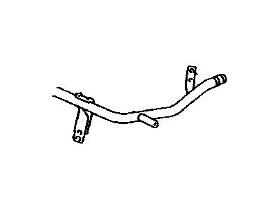 Scion xB Coolant Reservoir Hose - 16268-21021