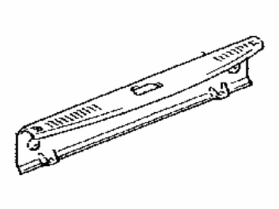 Toyota 58387-52010-B1 Plate, Rear Floor Finish