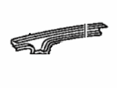Toyota 61213-52030 Rail, Roof Side, Outer RH