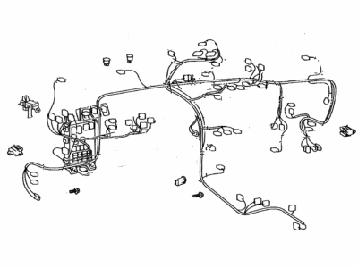 Toyota 82141-52800 Wire, Instrument Panel