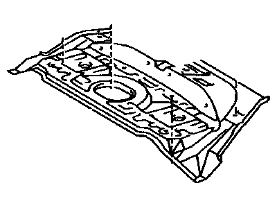 Toyota 58211-52060 Pan, Center Floor