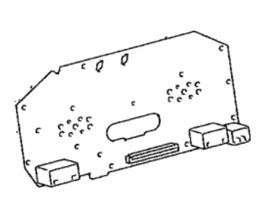 Toyota 83291-52470 Computer, Combination Meter