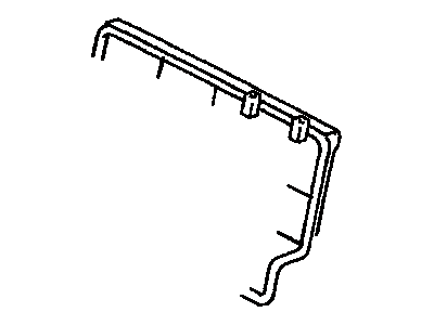 Toyota 71018-52051 Frame Sub-Assy, Rear Seat Back, LH