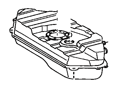 2001 Toyota Echo Fuel Tank - 77001-52050