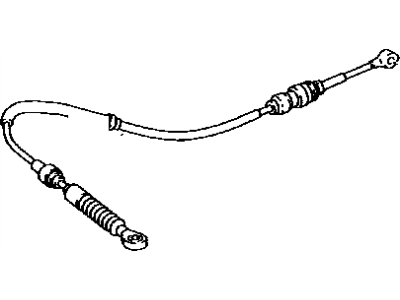 Toyota 33822-52051 Cable Transmission Control Select