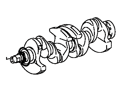 Toyota 13401-21020 CRANKSHAFT