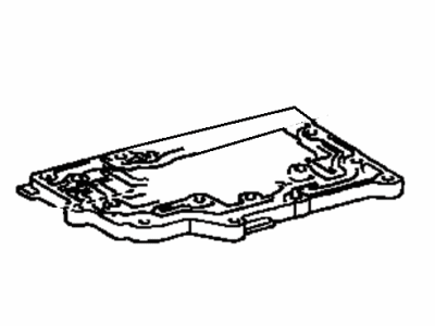 Toyota 35472-52020 Cover, Lower Valve Body