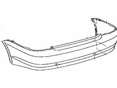 2002 Toyota Echo Bumper - 52159-52200