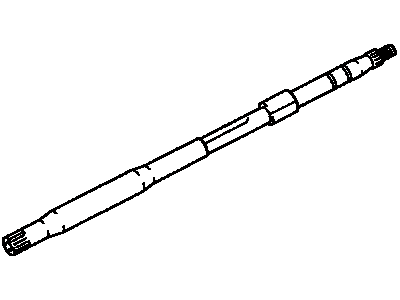 Toyota 45210-52010 Shaft Assy, Steering Main