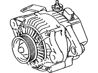 2002 Toyota Echo Alternator - 27060-21040