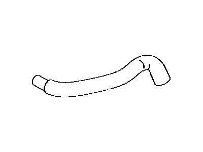 2003 Toyota Corolla Crankcase Breather Hose - 12261-88601