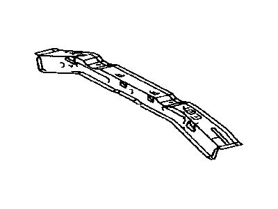 Toyota 57407-01010 Member, Rear Floor Cross, Front