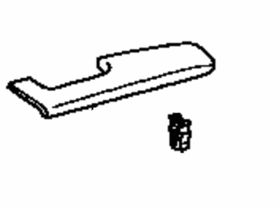 Toyota 74210-02120-E0 ARMREST Assembly, Door