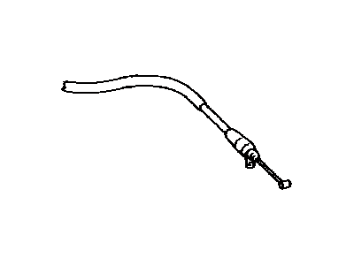 2005 Toyota Corolla Accelerator Cable - 78150-01020