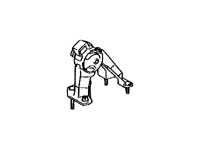 Toyota 12371-0D120 Insulator, Engine Mounting, Rear