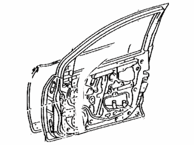 Toyota 67002-02181 Panel Sub-Assy, Front Door, LH