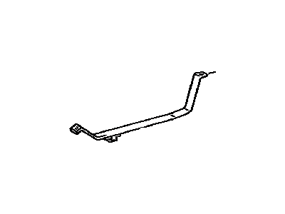 Toyota Corolla Fuel Tank Strap - 77602-12200