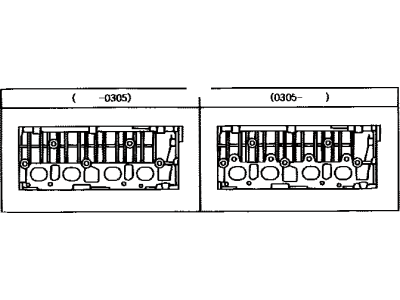 Toyota Corolla Cylinder Head - 11101-29476