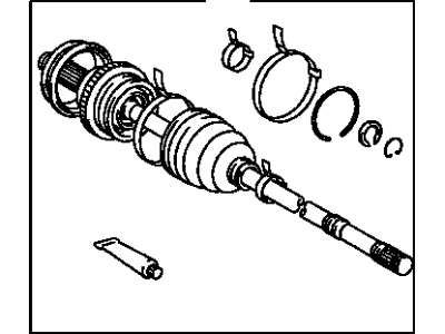 2007 Toyota Matrix Axle Shaft - 42370-39156