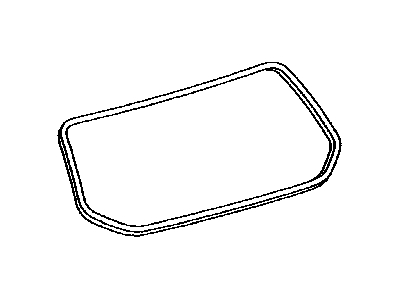 Toyota 67882-02010 Weatherstrip, Back Door