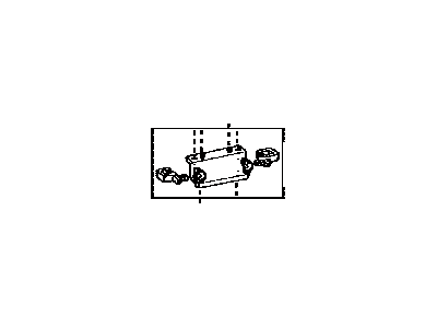 Toyota 58907-02020 Hinge Sub-Assy, Console Compartment Door