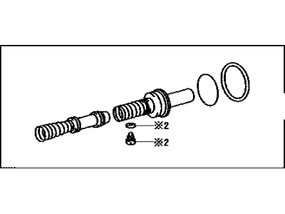 2006 Toyota Corolla Master Cylinder Repair Kit - 04493-02060