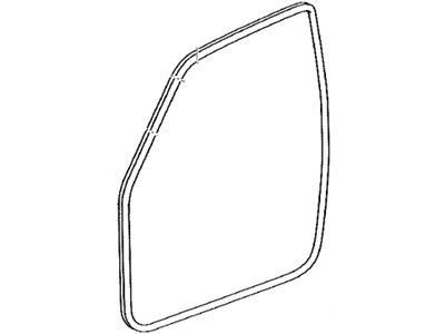 Toyota 62313-02050-E0 Trim, Front Door Opening, RH