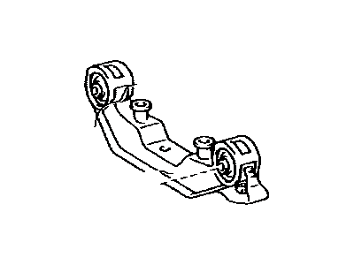 Toyota 52380-32020 Support, Rear Differential