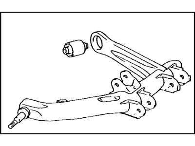 Toyota 48720-32093 Arm Assembly Rear Suspension No.1 Left