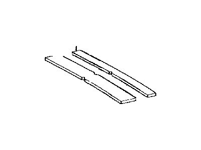 Toyota 63341-02060 Pad, Roof Silencer