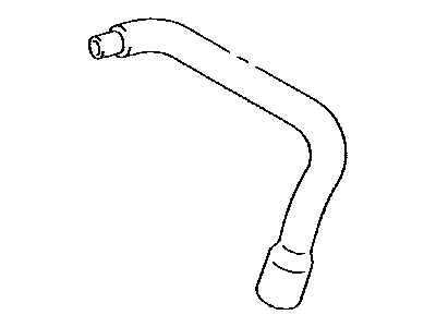 2004 Toyota Corolla PCV Hose - 12262-88602