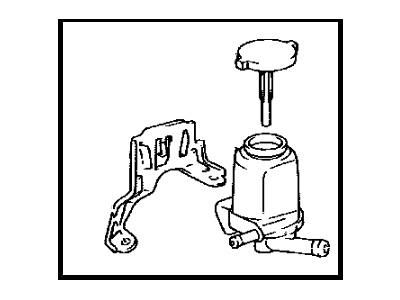 2008 Toyota Matrix Power Steering Reservoir - 44360-02070