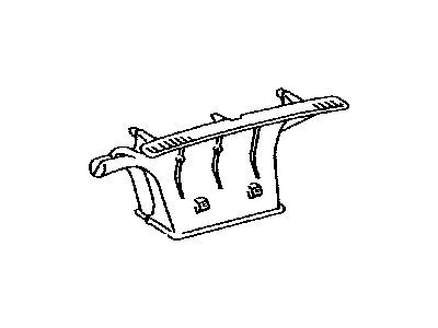 Toyota 55950-01040 Nozzle Assy, Defroster