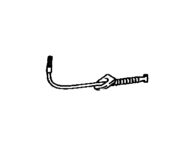 Toyota 46410-42040 Cable Assembly, Parking Brake