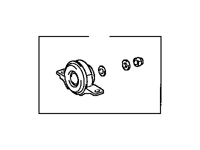 Toyota 37230-19015 Bearing Assembly, Center Support