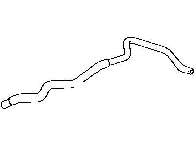 Toyota Matrix Brake Booster Vacuum Hose - 44773-12810