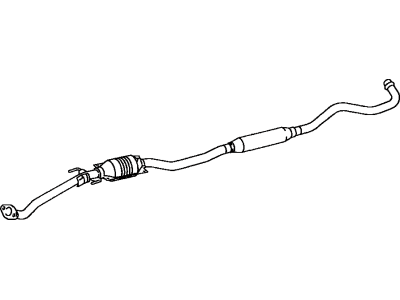 Toyota 17420-0D100 Center Exhaust Pipe Assembly