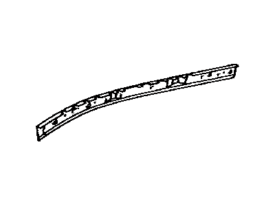 Toyota 61231-01030 Rail, Roof Side, Inner RH