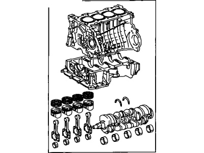 Toyota 11400-88515 Block Assembly, Short