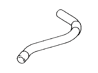 Toyota 16571-0D150 Hose, Radiator, Inlet