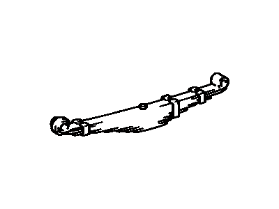 1989 Toyota Land Cruiser Leaf Spring - 48210-60660