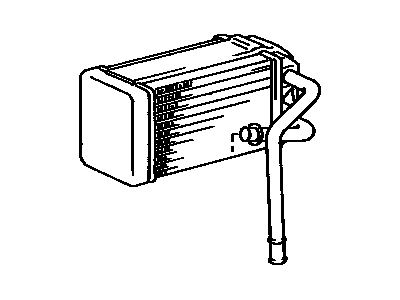 Toyota Land Cruiser Heater Core - 87107-90A06