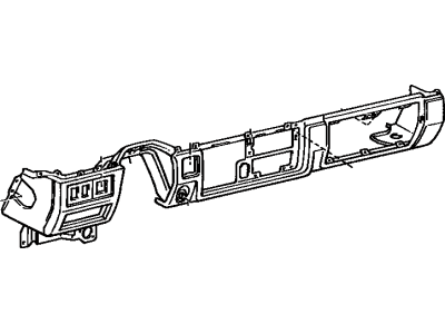 Toyota 55301-90A76-03 Panel Sub-Assembly, Instrument