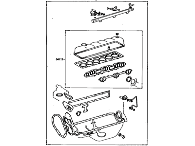 Toyota 04111-61070 Gasket Kit, Engine Overhaul