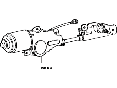 1982 Toyota Land Cruiser Wiper Motor - 85010-90A00