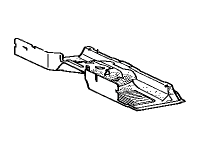 Toyota 58510-90A11 Carpet Assembly, Front Floor