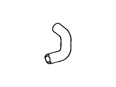 Toyota 16571-61110 Hose, Radiator, Inlet